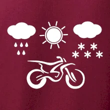 Motorkář za každého počasí - enduro