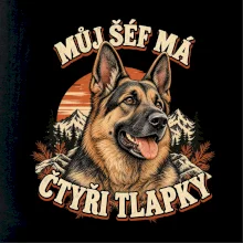 Můj šéf má čtyři tlapky - německý ovčák