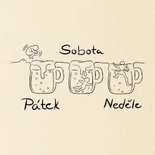 Pátek sobota neděle pivo