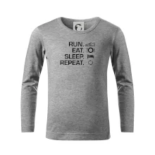 Run eat sleep repeat Run eat sleep repeat