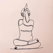 Jóga v sedu jedním tahem