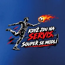 Nohejbalový pekelný servis