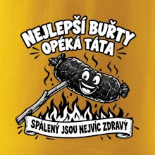 Nejlepší buřty opéká táta Spálený jsou nejvíc zdravý