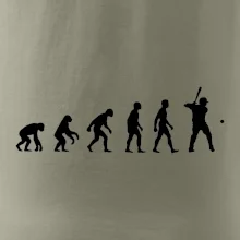 Evoluce baseball pálkař nápřah + míček