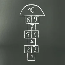 Skákat panáka na triku