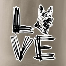 Německý ovčák love