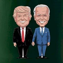 Trump a Biden - velký kamarádi
