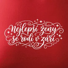 Nejlepší ženy se rodí v září - kaligrafie