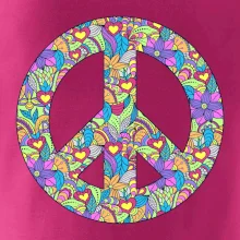 Peace symbol mandela