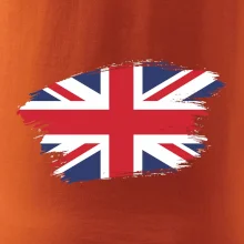 Britská vlajka roztrhaná