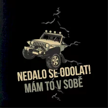 Nedalo se odolat, mám to v sobě offroad