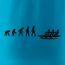 Evoluce veslování 3 lidi
