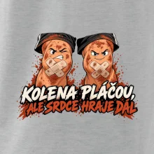 Nohejbal kolena pláčou srdce hraje