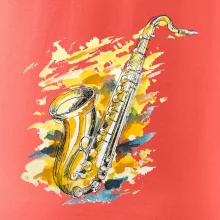 Saxofon malovaný