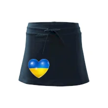 Ukrajina srdce vlajka Ukrajina srdce vlajka