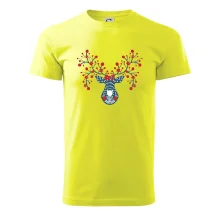 Folklor - jelen s červenými plody