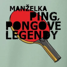 Manželka ping pongové legendy