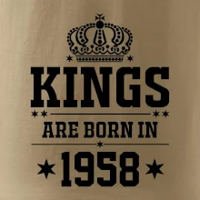 Kings are born in 1958