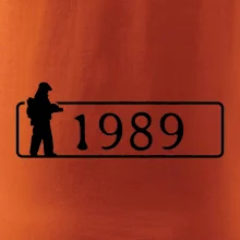 Hasič - ročník narození v rámečku