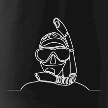 Potápěč jedním tahem