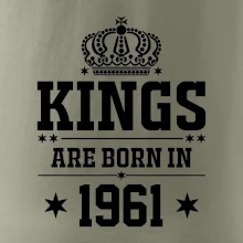 Kings are born in 1961