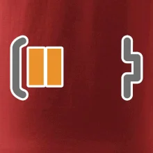 Rodinná trika - baterie táta