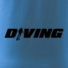 Diving nápis potápěč