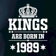 Kings are born in 1989