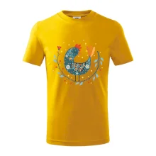 Folklor - slepice s kopretinou