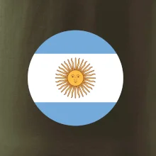 Argentina vlajka kulatá