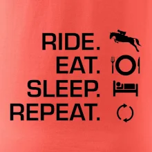 Ride Eat Sleep Repeat koně
