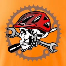 Lebka biker opravář