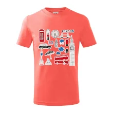 Velká Británie - kreslené ikonky