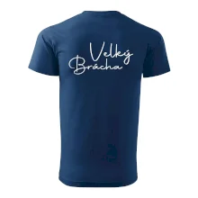 Velký brácha - nápis na zádech