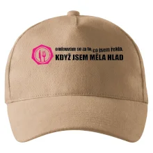 Omlouvám se za to, co jsem řekla, když jsem měla hlad