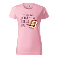 Kniha - Holka, která miluje knihy -  Vaše jméno