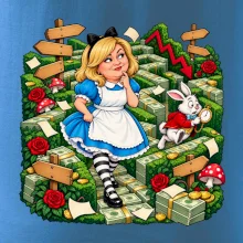 Alenka v říši dluhů finanční bludiště