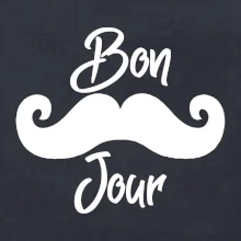 Mustache Bon Jour