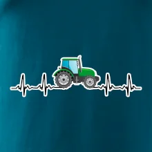 Traktor barevný ekg