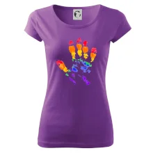 LGBT hand print