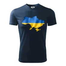Ukrajina vlajka mapa Ukrajina vlajka mapa