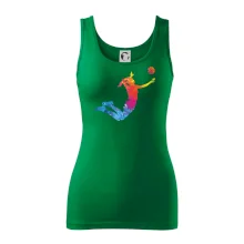 Volejbalistka splash s míčem