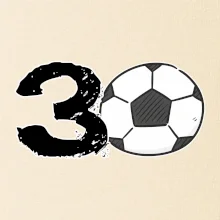 Fotbal kulaté narozeniny 30