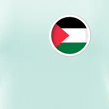 Palestina vlajka prso