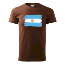 Argentina vlajka kreslená štětkou