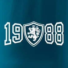 Narozeninový motiv - znak - 1988