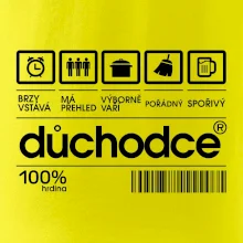 Čárový kód důchodce