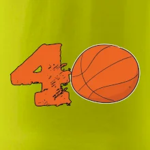 Basketball kulaté narozeniny 40