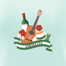 Andalucia kytara a stuha