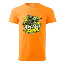 Neonový zásah splash zone paintball